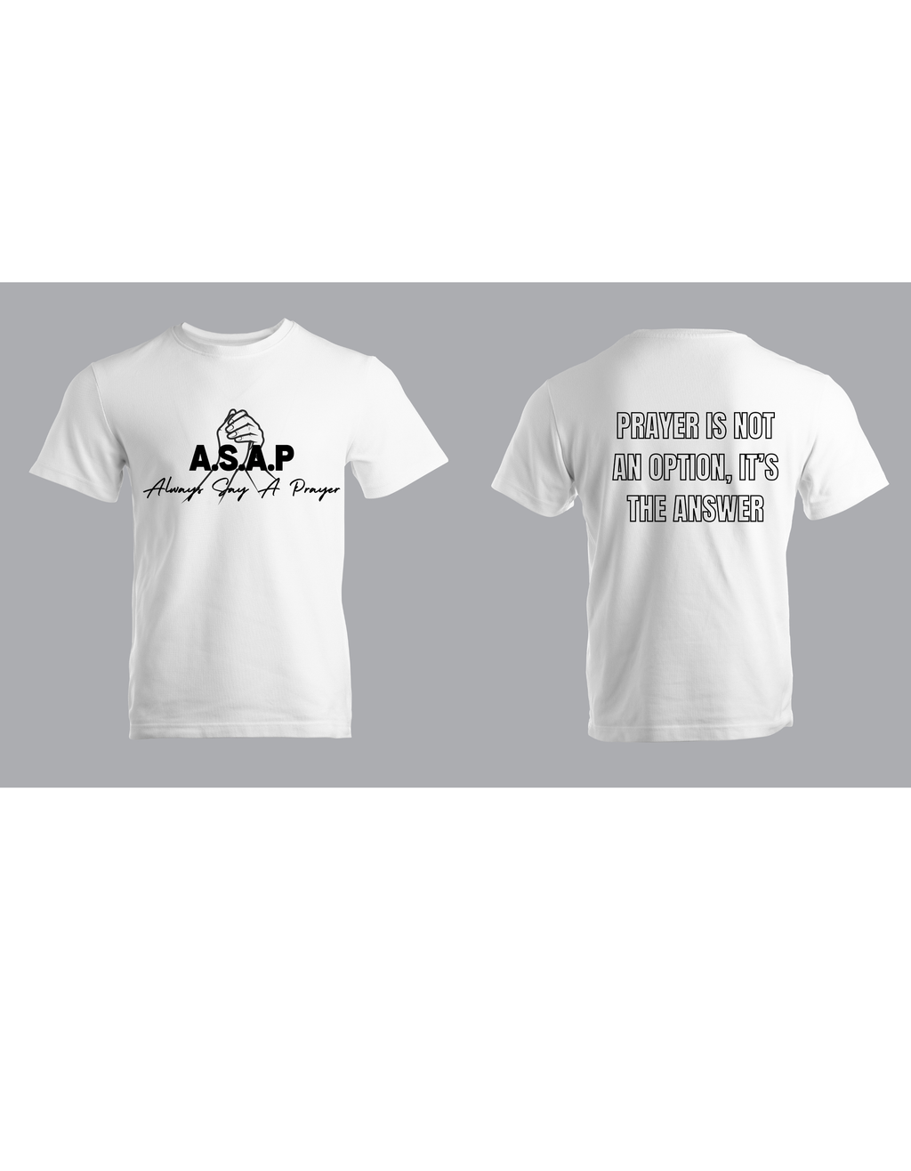 A.S.A.P Clothing Tee - White