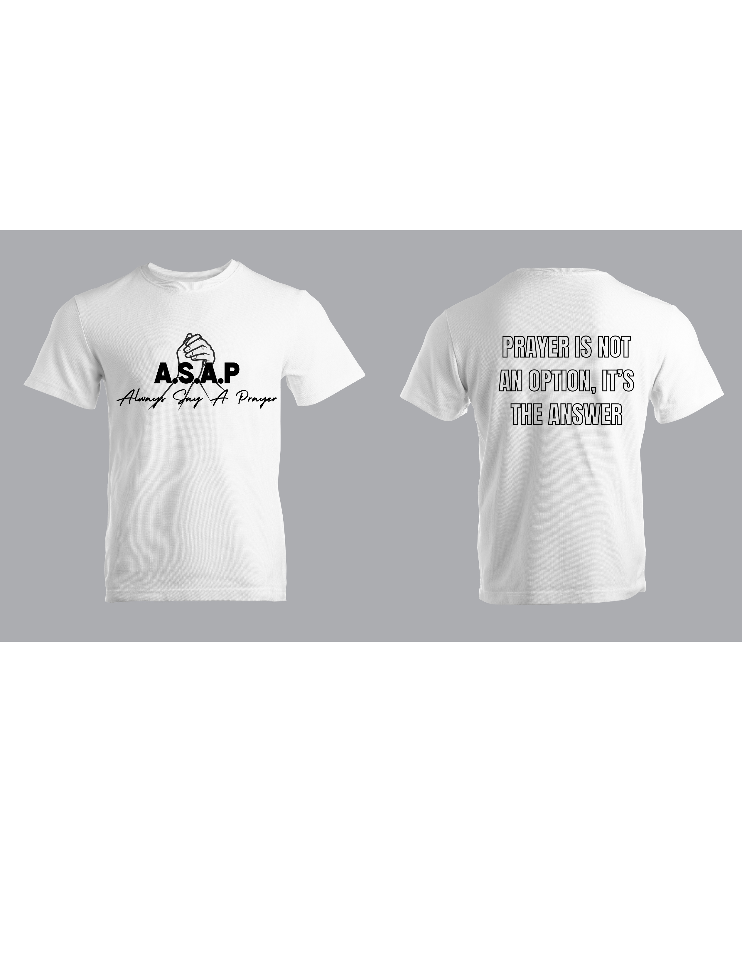 A.S.A.P Clothing Tee - White