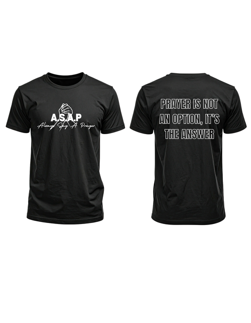 A.S.A.P Clothing Tee - Black