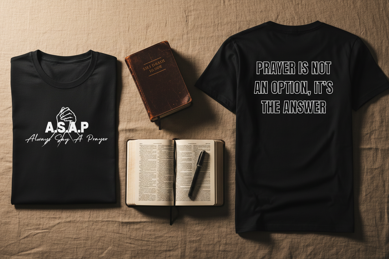 A.S.A.P Black Shirt - Correct Layout