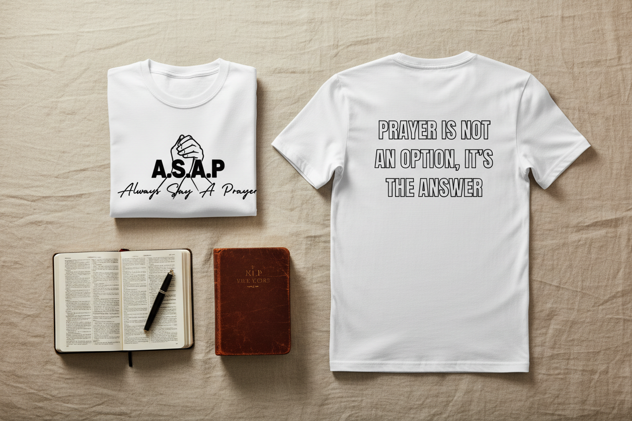 A.S.A.P White Shirt - Correct Layout