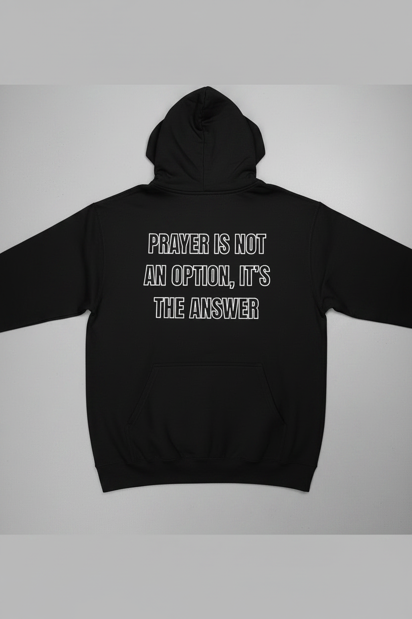Black Hoodie - Back