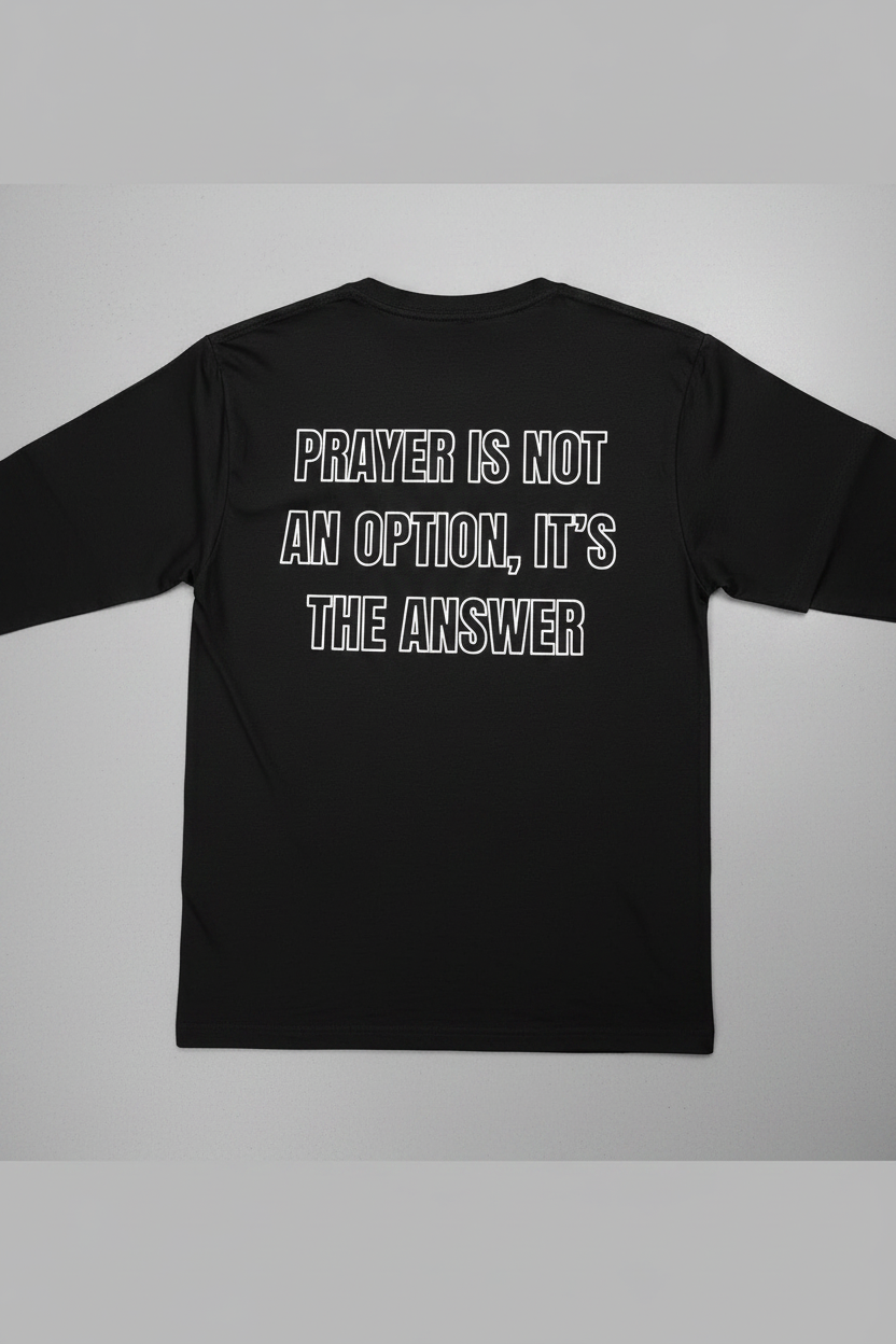 Black Long Sleeve - Back
