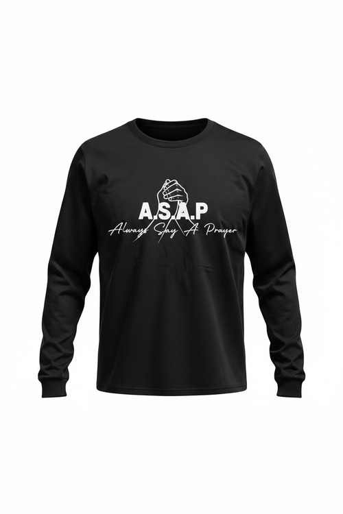Black Long Sleeve - Front