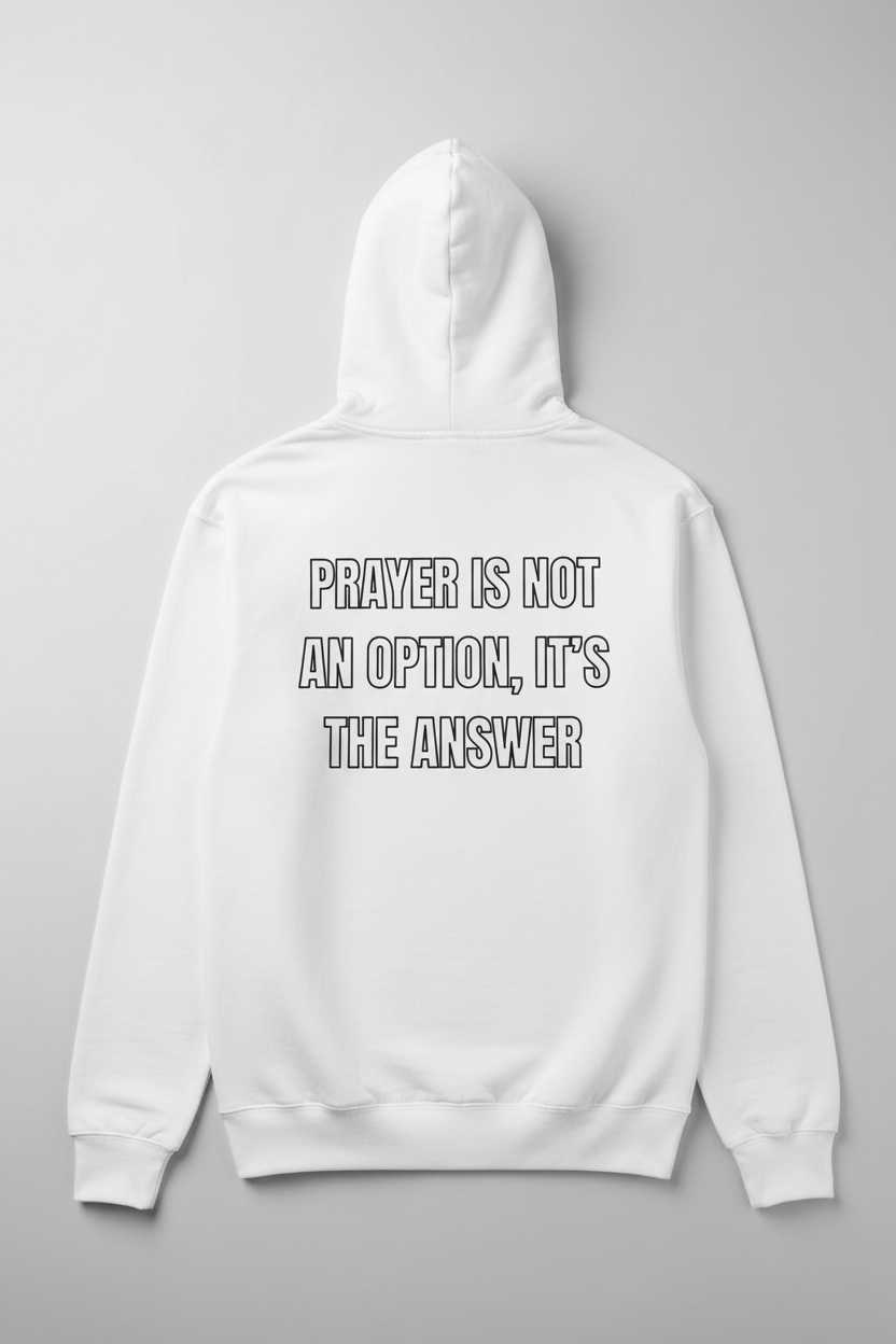 White Hoodie - Back Fixed