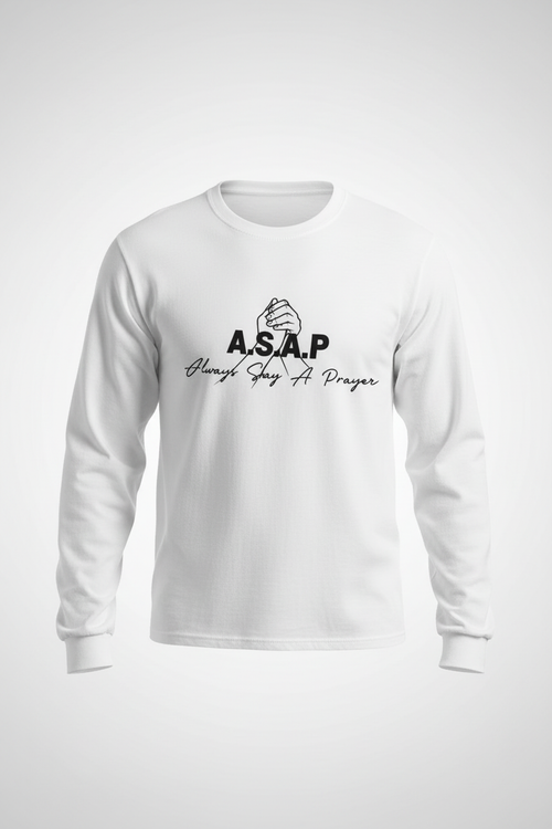 White Long Sleeve - Front